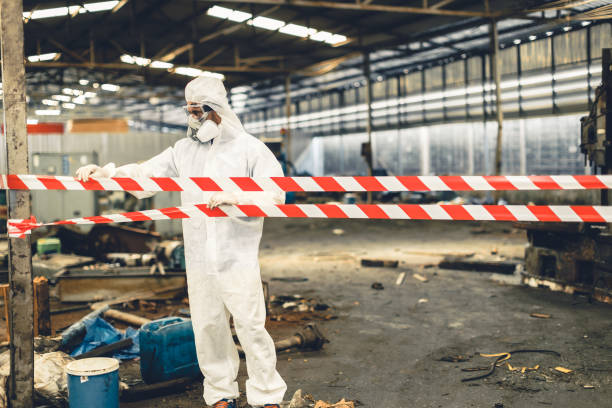Professional Biohazard technician working in Forest Falls, CA